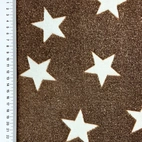 Stars Brown - Fleece