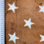 Stars Dark Beige - Fleece