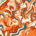 Pia, terra - Trikåtyg