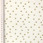 Mini Bee / off white - Trikåtyg