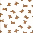 Mini Bears  / off white - Trikåtyg