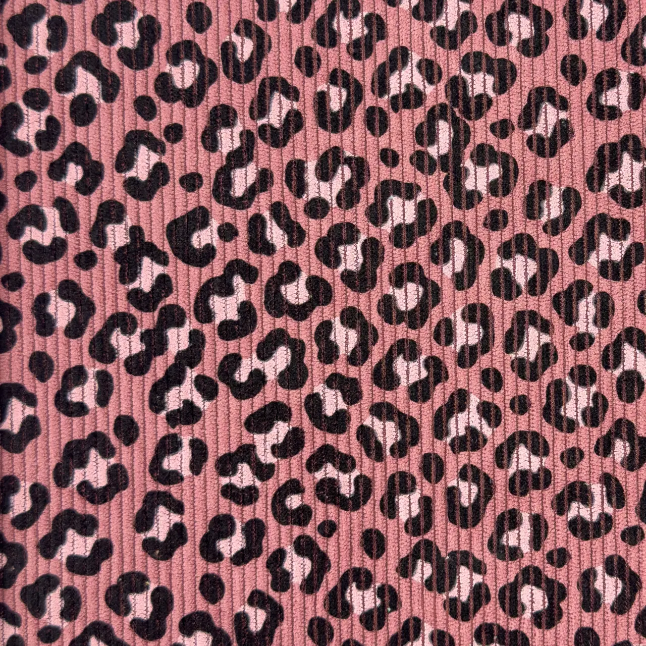 Leopard  / Old Pink - Ribbcord