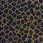 Leopard / Taupe - Ribbed cord