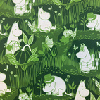 Garden Life in MomminVally, green - Moomin By ZannaZ