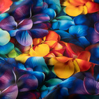 Flowers Multicolor - Alpenfleece