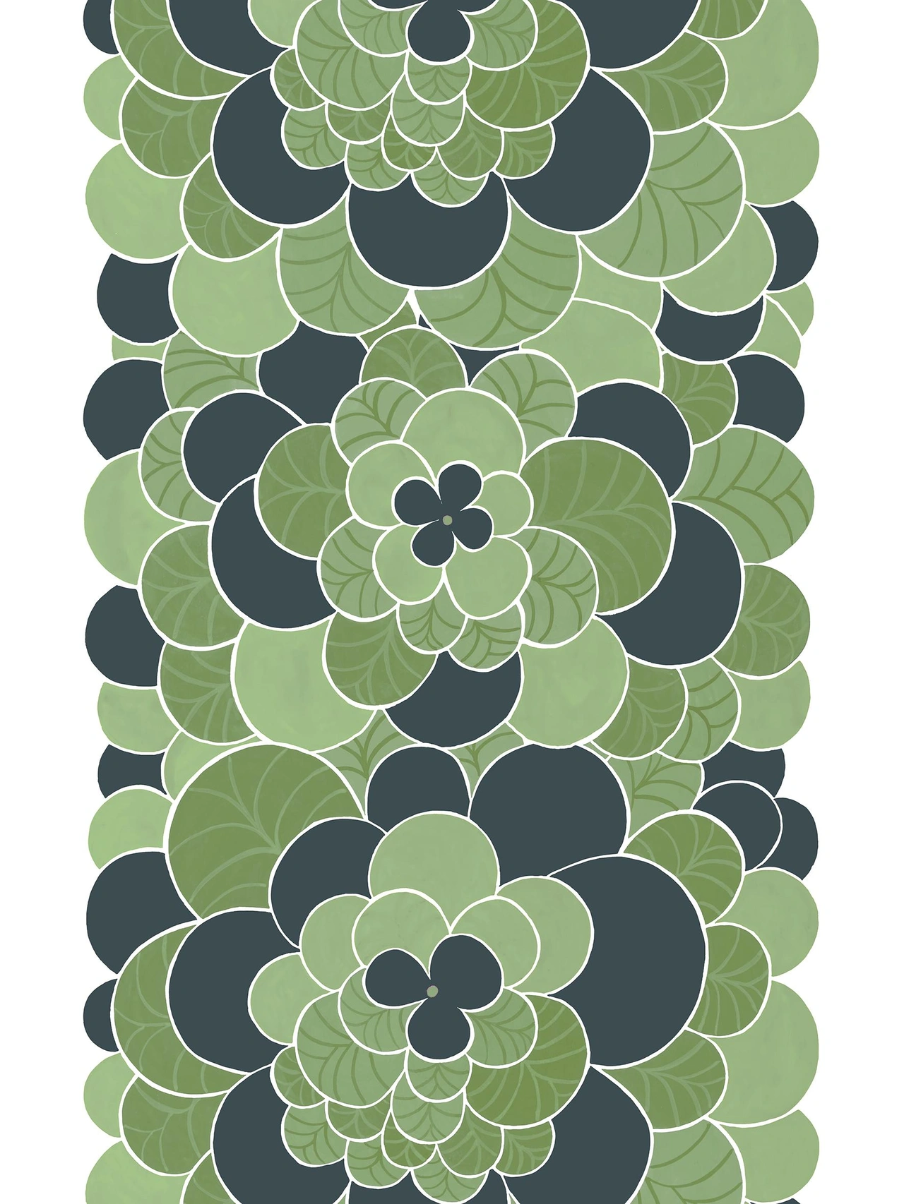 Blomster -  tyg metervara