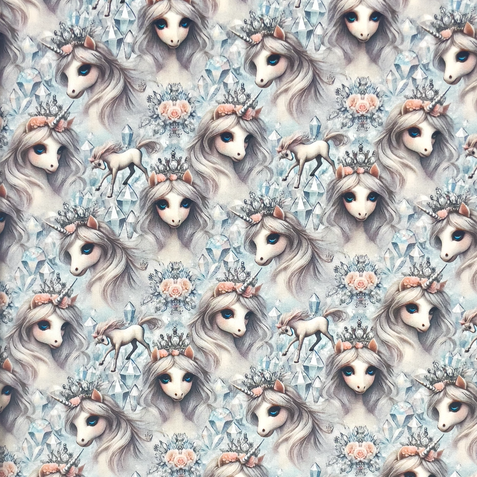 Dream Team, Unicorn - cotton poplin