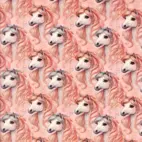 Horses And More - bomullspoplin