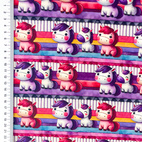 Pretty In Purple, Pony - bomullspoplin