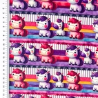 Pretty In Purple, Pony - bomullspoplin