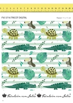 Ally Aligator - Trikåtyg