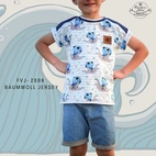 Cute Octopus - Trikåtyg