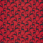 Deer, Red - Flanell