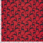 Deer, Red - Flannel