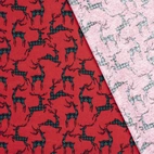 Deer, Red - Flannel