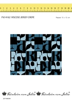 Sign - Crepad viscose jersey