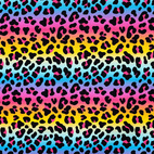 Leopard Rainbow Stripes - jogging