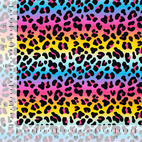 Leopard Rainbow Stripes - jogging
