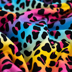 Leopard Rainbow Stripes - jogging