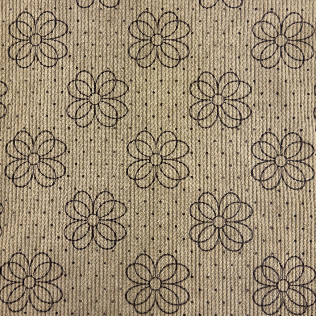 Flower, taupe - Ribbcord