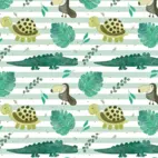 Ally Aligator - Trikåtyg