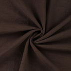 Dark Brown - Stentvättat linne