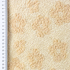 Flower, Ecru - Terry Cloth