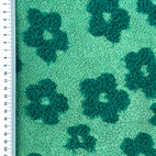 Flower, Old Green - Terry Cloth