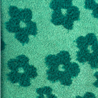 Flower, Old Green - Terry Cloth