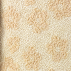 Flower, Ecru - Terry Cloth