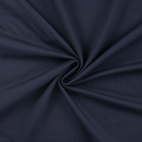 Öglad Enfärgad jogging tyg - Dark navy