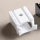 Fäste, gardinskena Alex, 7cm Vit - Hasta