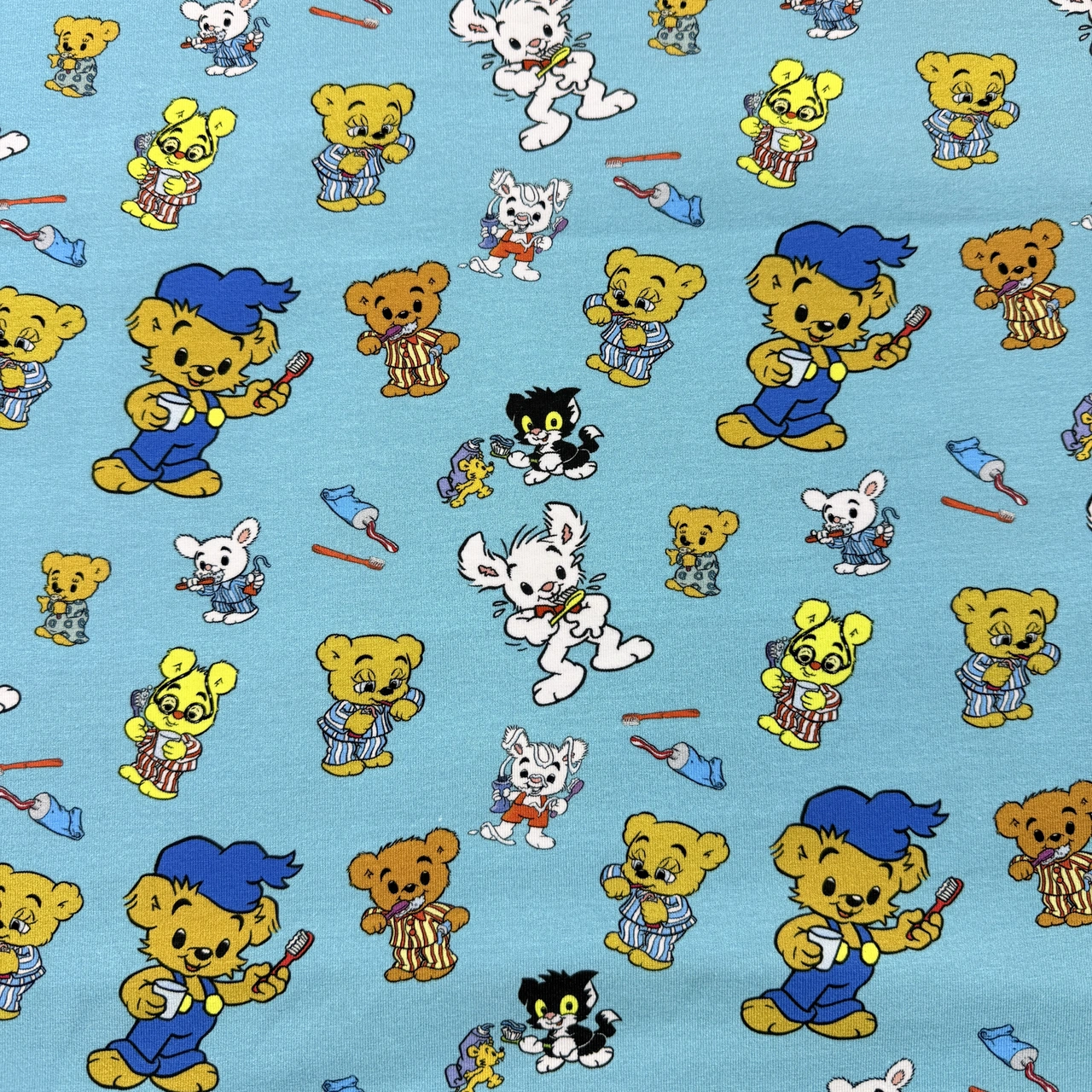 Borsta tänderna, turkos - Bamse By ZannaZ