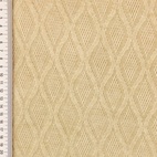 Diamond - Lätt Sand. Kabelstickat