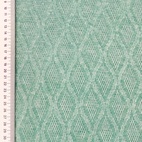 Diamond - Havsblå. Kabelstickat