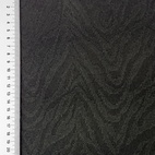 Zebra - Svart. Kabelstickat