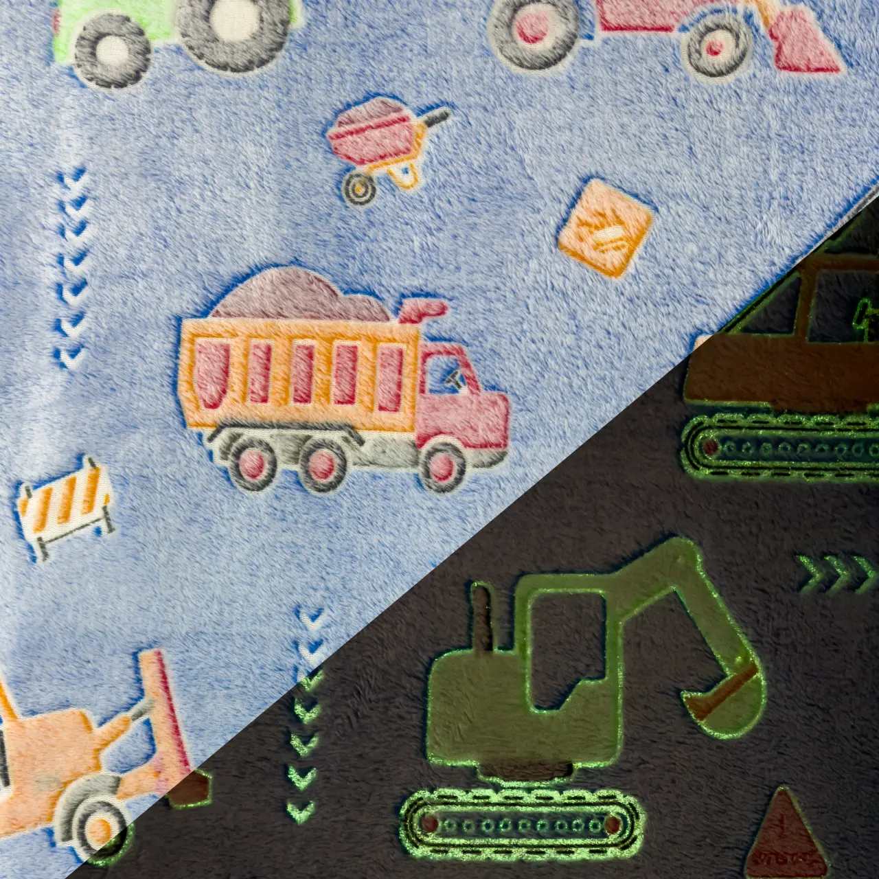 Grävis - Fleece Glow in the dark.