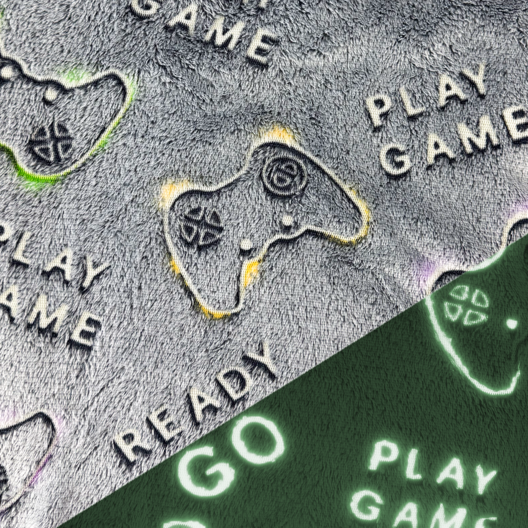 Play Games - Fleece Glow in the dark.