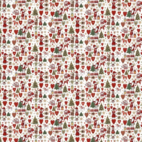 Christmas mess - fabric by the meter