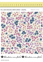 Paula - Crepad viscose jersey