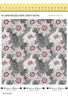 Mina - Crepad viscose jersey