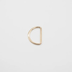 Guld  - D-ring 38mm
