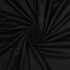 Stretchig bambu gabardin - svart