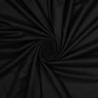 Stretchig bambu gabardin - svart