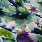 Blommor, grön - jogging