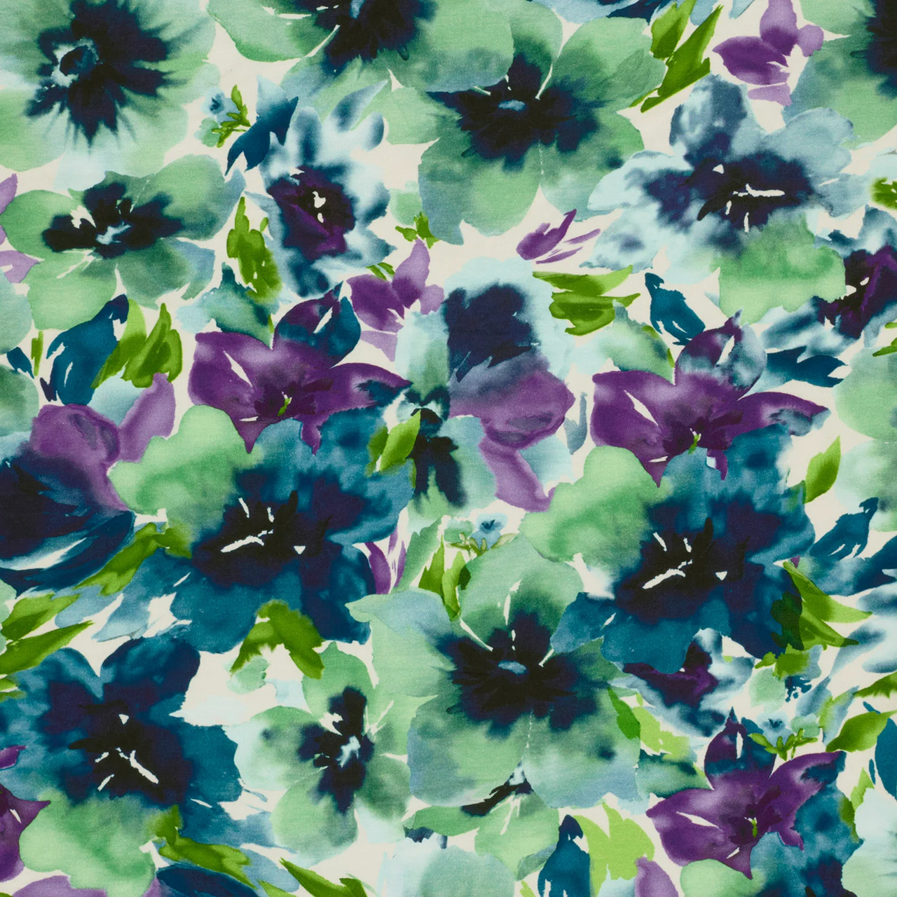 Blommor, grön - jogging