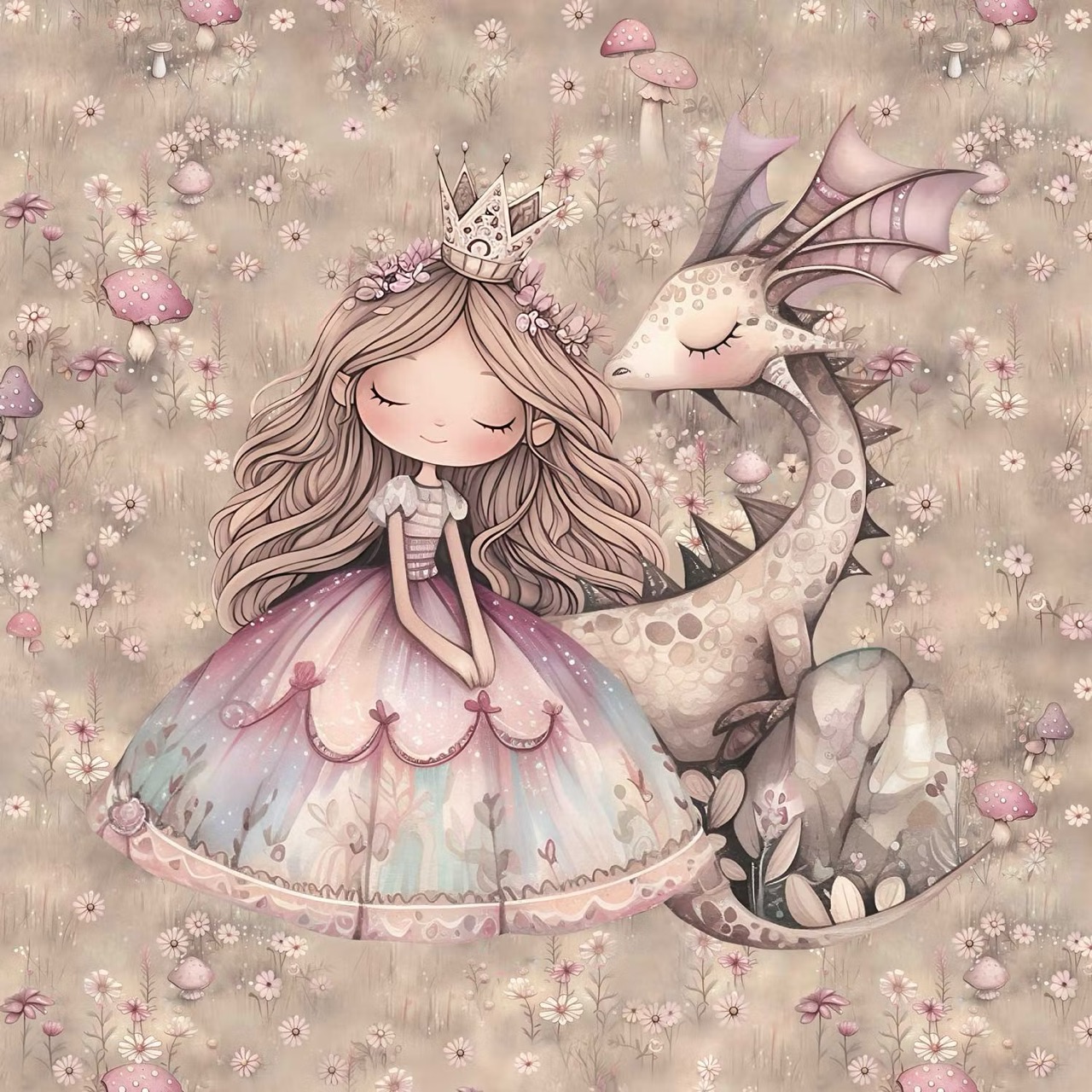 The Princess & the Dragon - Panel