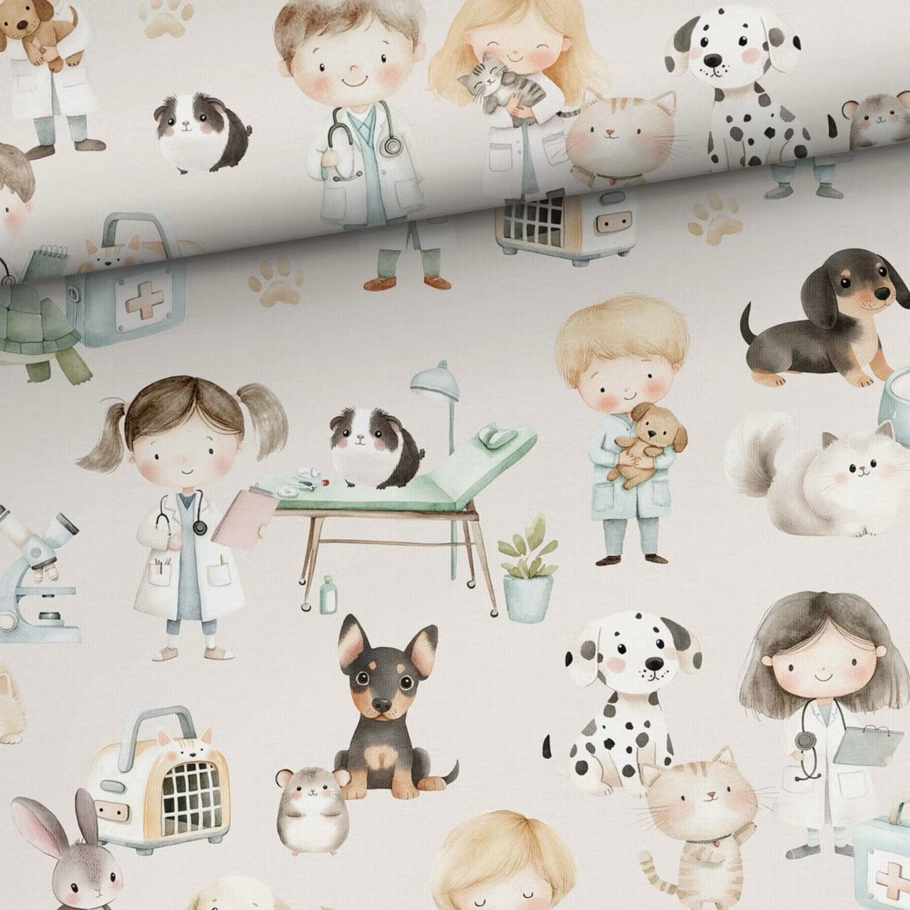 Små vetrinärer - Jogging