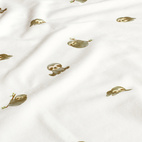 Sloth, White - Trikåtyg