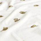 Sloth, White - Trikåtyg